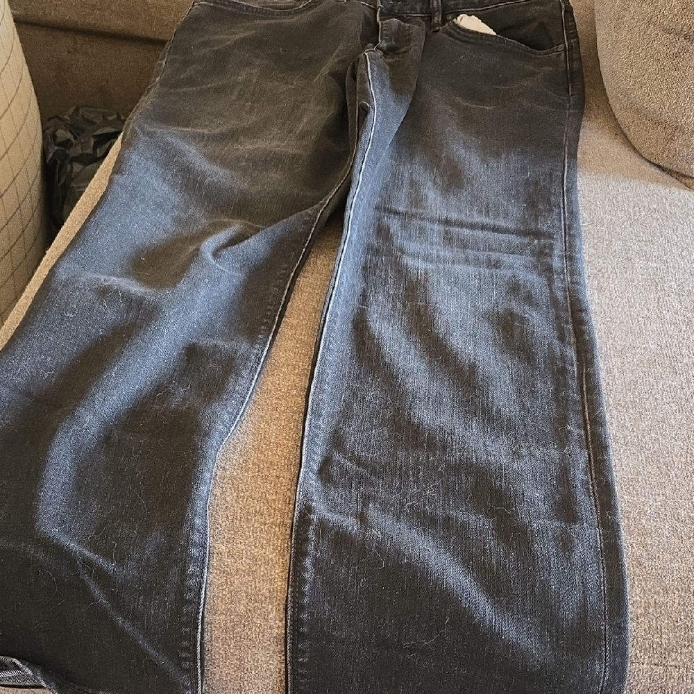 Roark Faded Blk Jeans
